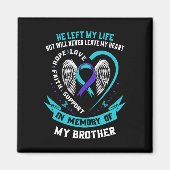 Aimant Plan commémoratif de prévention du suicide (Devant)