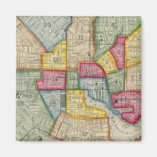 Aimant Plan De Baltimore (Devant)