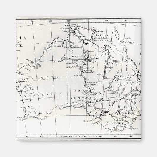 Aimant Plan de l'Australie (Devant)