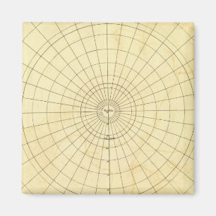 Aimant Plan de l'hémisphère Sud