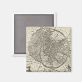 Aimant Plan de Louvain | 1581 (Gravure) (Recto/Verso)