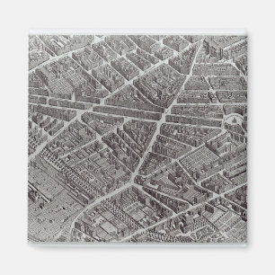 Aimant Plan de Paris, connu sous le nom de 'Plan de