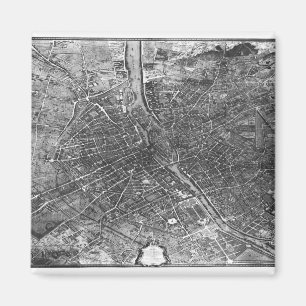 Aimant Plan de Paris, connu sous le nom de 'Plan de