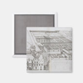 Aimant Plan des jardins clos et Château de Gaillo (Recto/Verso)
