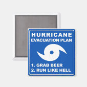 Aimant Plan d'évacuation 😉 (Recto/Verso)