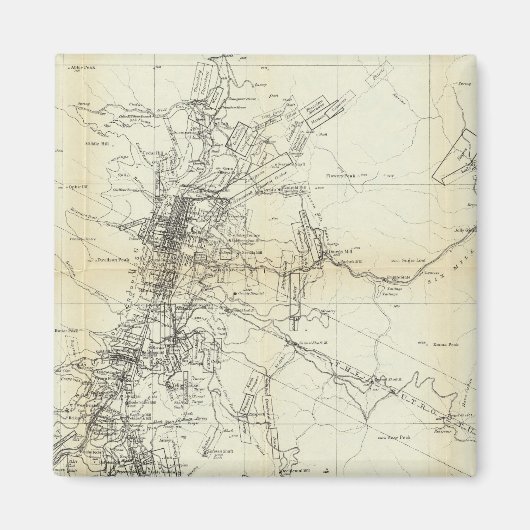 Aimant Plan du district de Washoe (Devant)