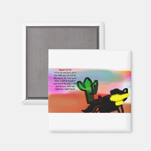 Aimant plan jésus (Recto/Verso)