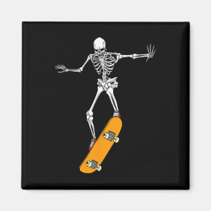 Aimant Planche à roulettes drôle pour hommes femmes skate