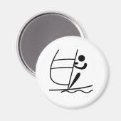 Aimant Planche à voile (Recto/Verso)