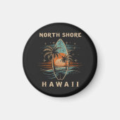 Aimant Planchiste North Shore Hawaï (Devant)