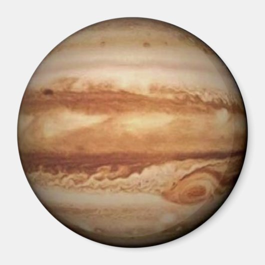 Aimant PLANET JUPITER (système solaire) ~ (Devant)