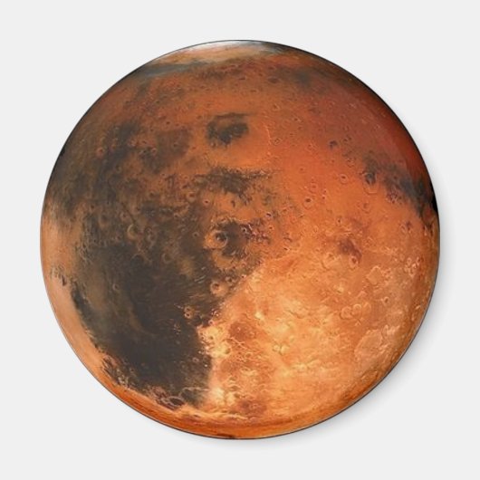 Aimant PLANET MARS (système solaire) ~ (Devant)