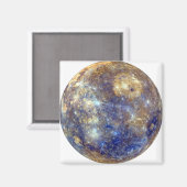 Aimant PLANET MERCURY v2 (système solaire) ~ (Recto/Verso)