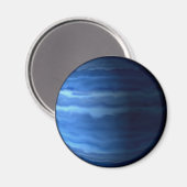 Aimant PLANET URANUS v.2 (système solaire) ~ (Recto/Verso)