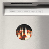 Aimant planète en feu (In Situ (Lave-vaisselle))