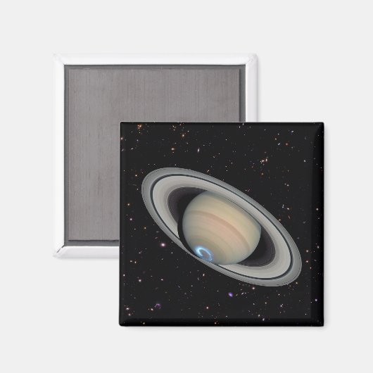 Aimant Planète Saturn Starry Sky (Recto/Verso)