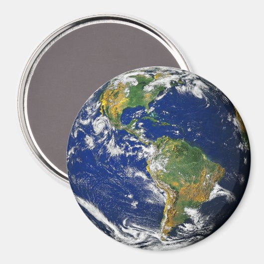 Aimant Planète Terre (Recto/Verso)