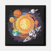 Aimant Planètes (Devant)