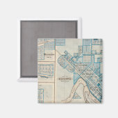 Aimant Plans d'Ottumwa, Russell, Scranton (Recto/Verso)