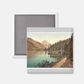 Aimant Plansee, vue générale, Tyrol, Austro-Hongrie rare (Recto/Verso)