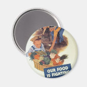 Aimant Plante a Victory Garden (Recto/Verso)