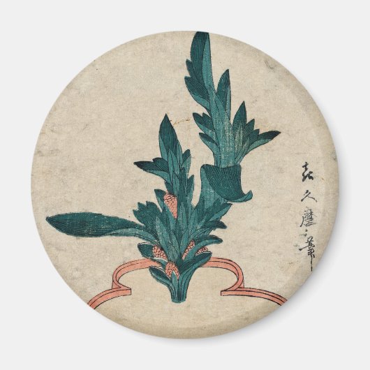 Aimant Plante pointé (Devant)