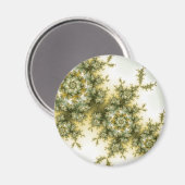 Aimant Plante sauvage - Mandelbrot Fractal Art (Recto/Verso)