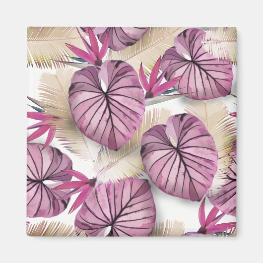 Aimant Plantes exotiques (Devant)