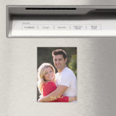 Aimant Plaque de Frigo Lave-Vaisselle avec Texte et Photo (In Situ (Lave-vaisselle))