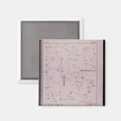 Aimant Plaque I, illustration de la loi II du volume I (Recto/Verso)