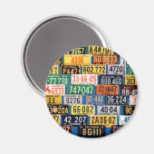 Aimant Plaques de licence par H. Wilson Smith (Recto/Verso)