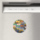 Aimant Plaques de licence par H. Wilson Smith (In Situ (Lave-vaisselle))