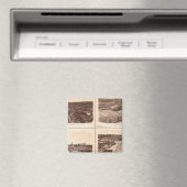 Aimant Plaques en fer, Héros moteur, lignes rebelles, bât (In Situ (Lave-vaisselle))