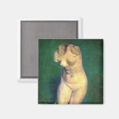 Aimant Plaster Statuette Femme Torso par Vincent van Gogh (Recto/Verso)