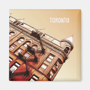 Aimant plat de bâtiment de fer de Toronto
