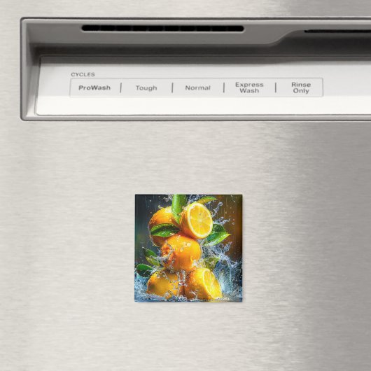 Aimant Plat de citron (In Situ (Lave-vaisselle))