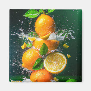 Aimant Plat de citron