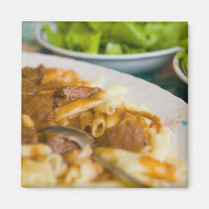 Aimant plat de pâtes, istria, Croatie, Europe orientale,