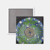 Aimant Plat, Palissy Ware (Recto/Verso)