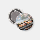Aimant Plate de Sushi Fleur de Cerisier (Recto/Verso)
