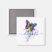 Aimant Plateau papillon personnalisé (Recto/Verso)