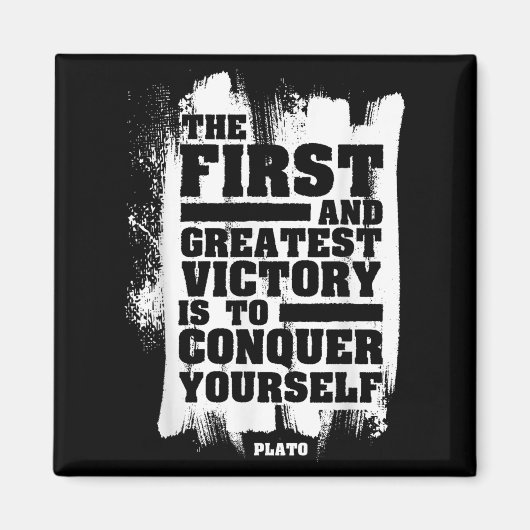 Aimant Platon stoïque pleine conscience Citation stoïcism (Devant)