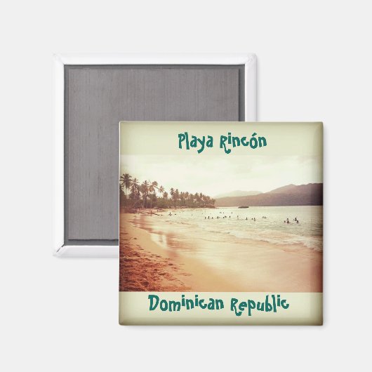 Aimant Playa Rincón - Samaná, DR. (Recto/Verso)