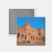 Aimant Plaza de Espana à Séville, Espagne. (Recto/Verso)