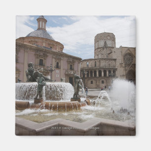 Aimant Plaza De La Virgin et Basilica De Virgen