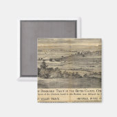 Aimant Pleasant Valley, Californie (Recto/Verso)