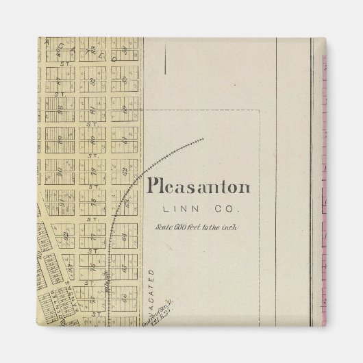 Aimant Pleasanton, Mapleton et Hammond, Kansas (Devant)