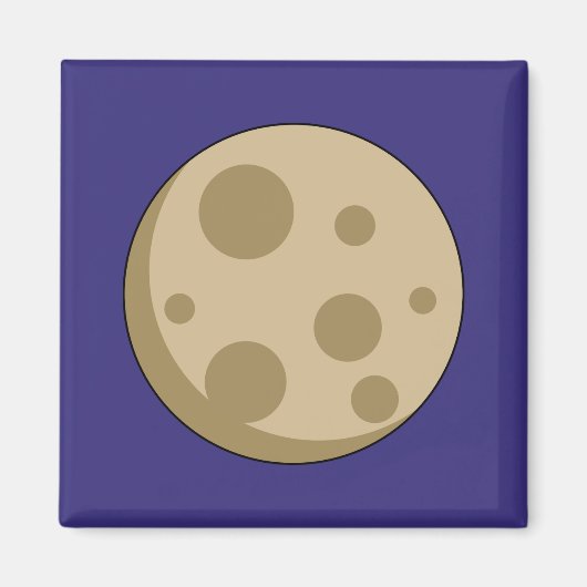 Aimant Pleine lune (Devant)