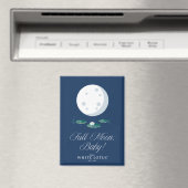 Aimant Pleine lune, Bébé ! - Le Lotus Blanc (In Situ (Lave-vaisselle))