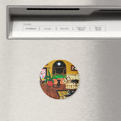 Aimant Pleine lune de la Maison des Chats (In Situ (Lave-vaisselle))